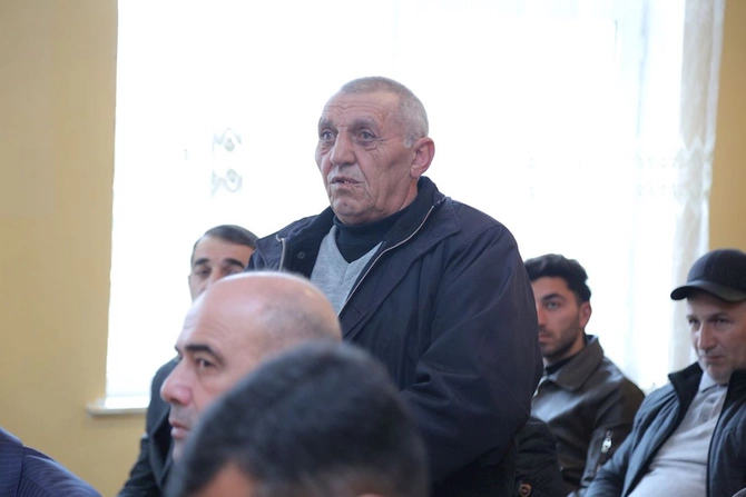 Hacıqabulun İkinci Udullu kəndində növbəti səyyar qəbul-görüş keçirildi — FOTOLAR