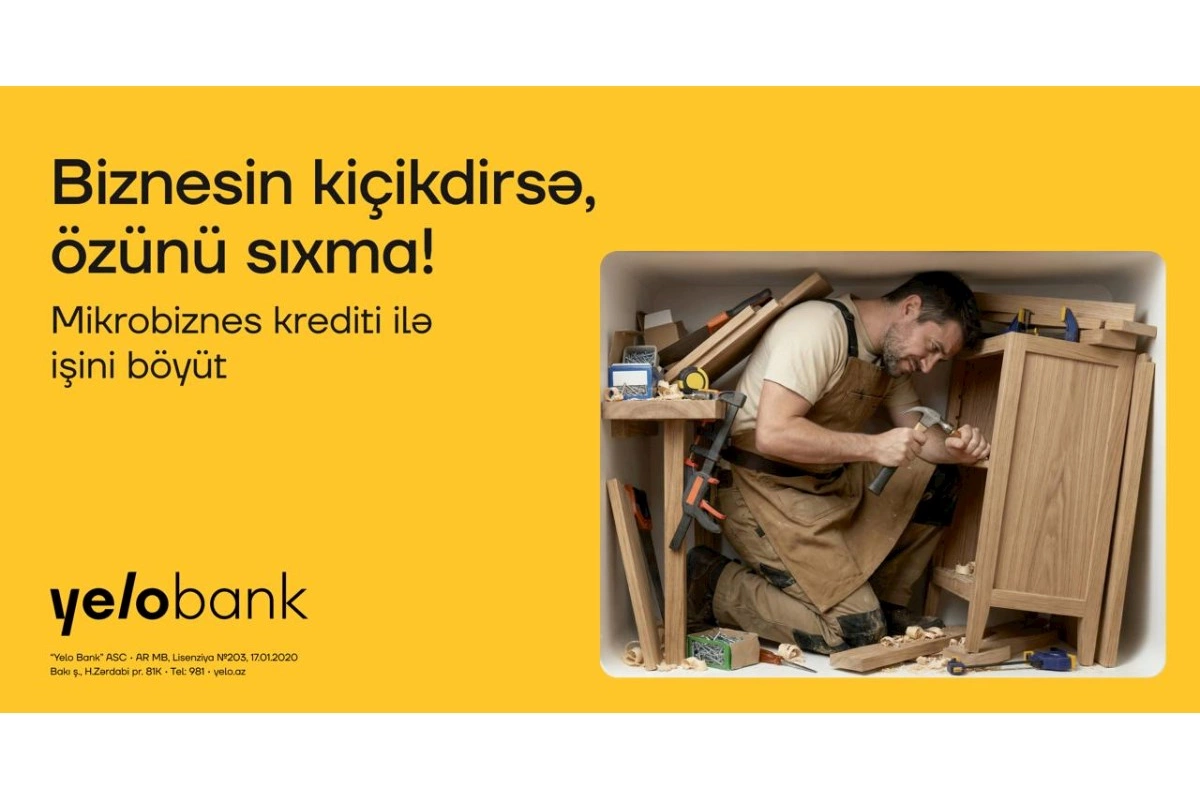 Biznesini dar çərçivələrə sığdırma: 100 000 AZN-dək sərfəli mikrokredit