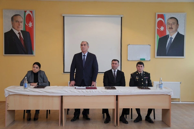 Hacıqabulun İkinci Udullu kəndində növbəti səyyar qəbul-görüş keçirildi — FOTOLAR