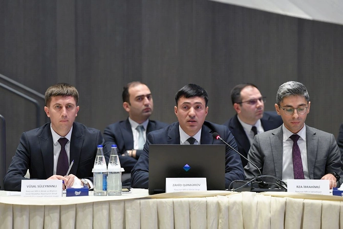 Naxçıvanın iqtisadi potensialı və tətbiq edilən güzəştlərlə bağlı tədbir keçirilib —FOTOLAR