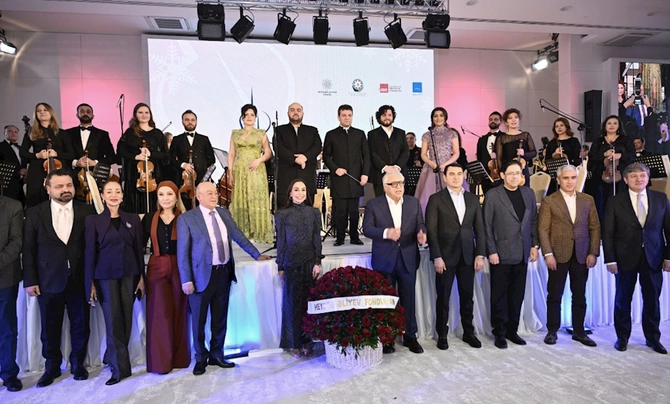 Leyla Əliyeva “Qış nağılı”nın açılışında — FOTOLAR