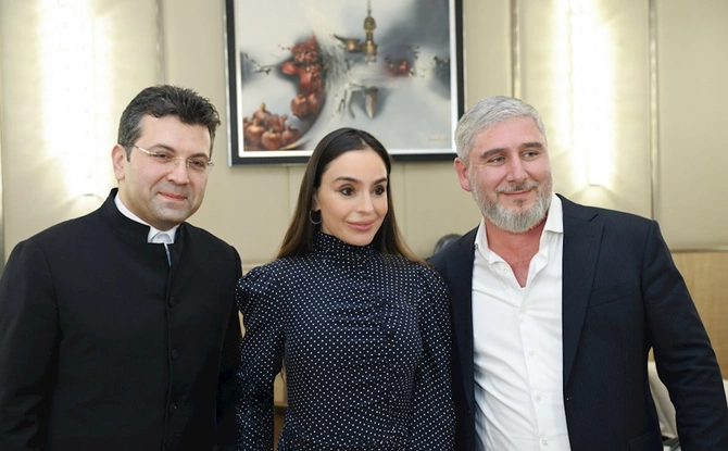 Leyla Əliyeva “Qış nağılı”nın açılışında — FOTOLAR