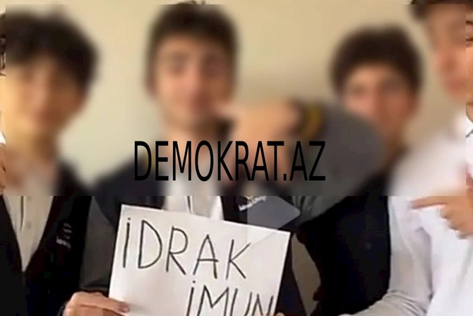 İdrak liseyində müəllimini güllələyən şagirdin FOTOSU — EKSKLÜZİV