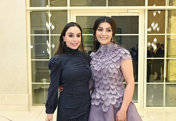 Leyla Əliyeva “Qış nağılı”nın açılışında — FOTOLAR