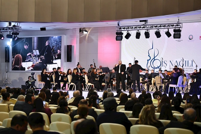 Leyla Əliyeva “Qış nağılı”nın açılışında — FOTOLAR