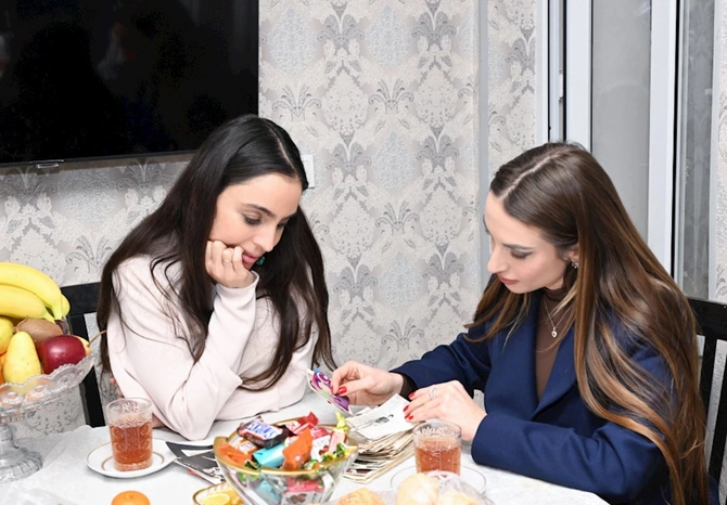 Leyla Əliyeva və Alyona Əliyeva Gəncə Memorial Kompleksində — FOTOLAR