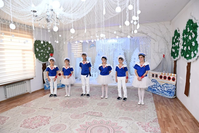Leyla Əliyeva və Alyona Əliyeva Gəncədə uşaq evində olublar — FOTOLAR