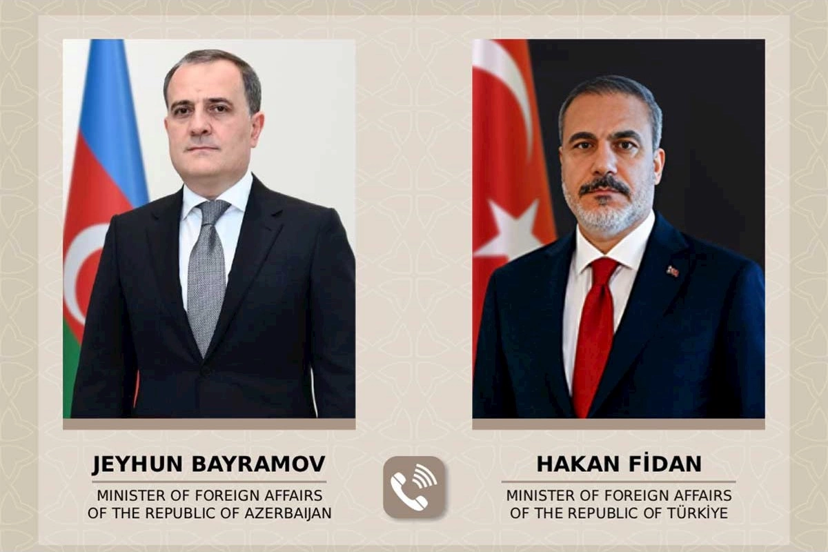 Ceyhun Bayramov və Hakan Fidan Azərbaycan-Ermənistan normallaşma prosesi və Yaxın Şərqdə vəziyyəti müzakirə edib
