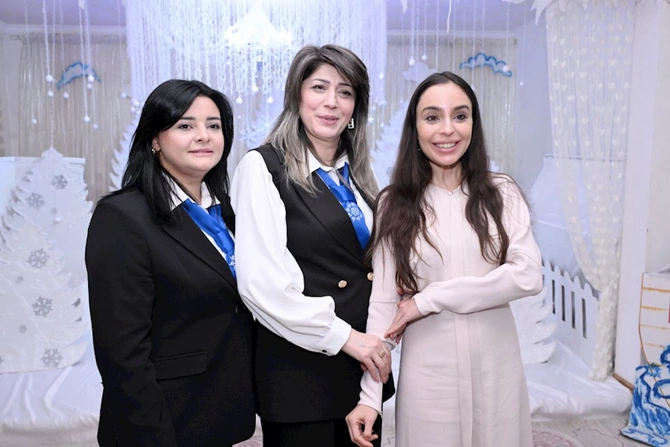 Leyla Əliyeva və Alyona Əliyeva Gəncədə uşaq evində olublar — FOTOLAR