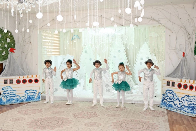 Leyla Əliyeva və Alyona Əliyeva Gəncədə uşaq evində olublar — FOTOLAR