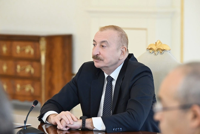 Prezident bu şirkətlərin rəhbərlərini qəbul etdi — FOTOLAR