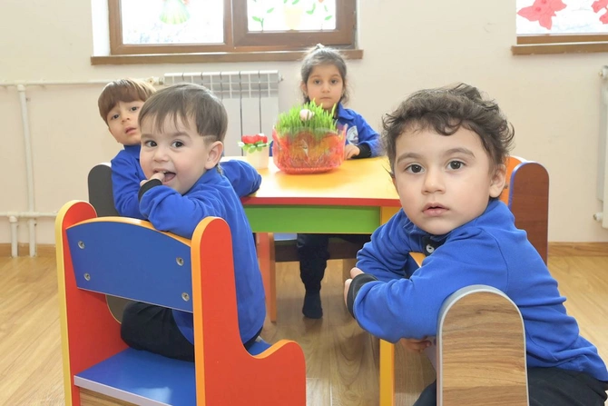 Emin Əmrullayev Xankəndi və Xocalıda təhsil müəssisələrində oldu — FOTOLAR