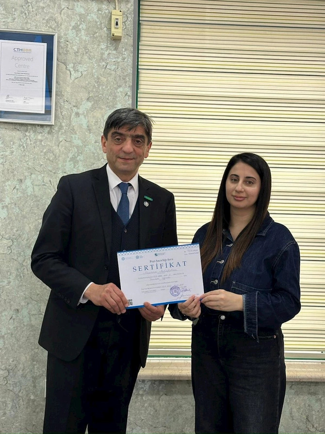 Turan Qastro Turizm Akademiyasında turizm agenti ixtisası üzrə sertifikasiya mərhələsi başa çatdı — FOTOLAR