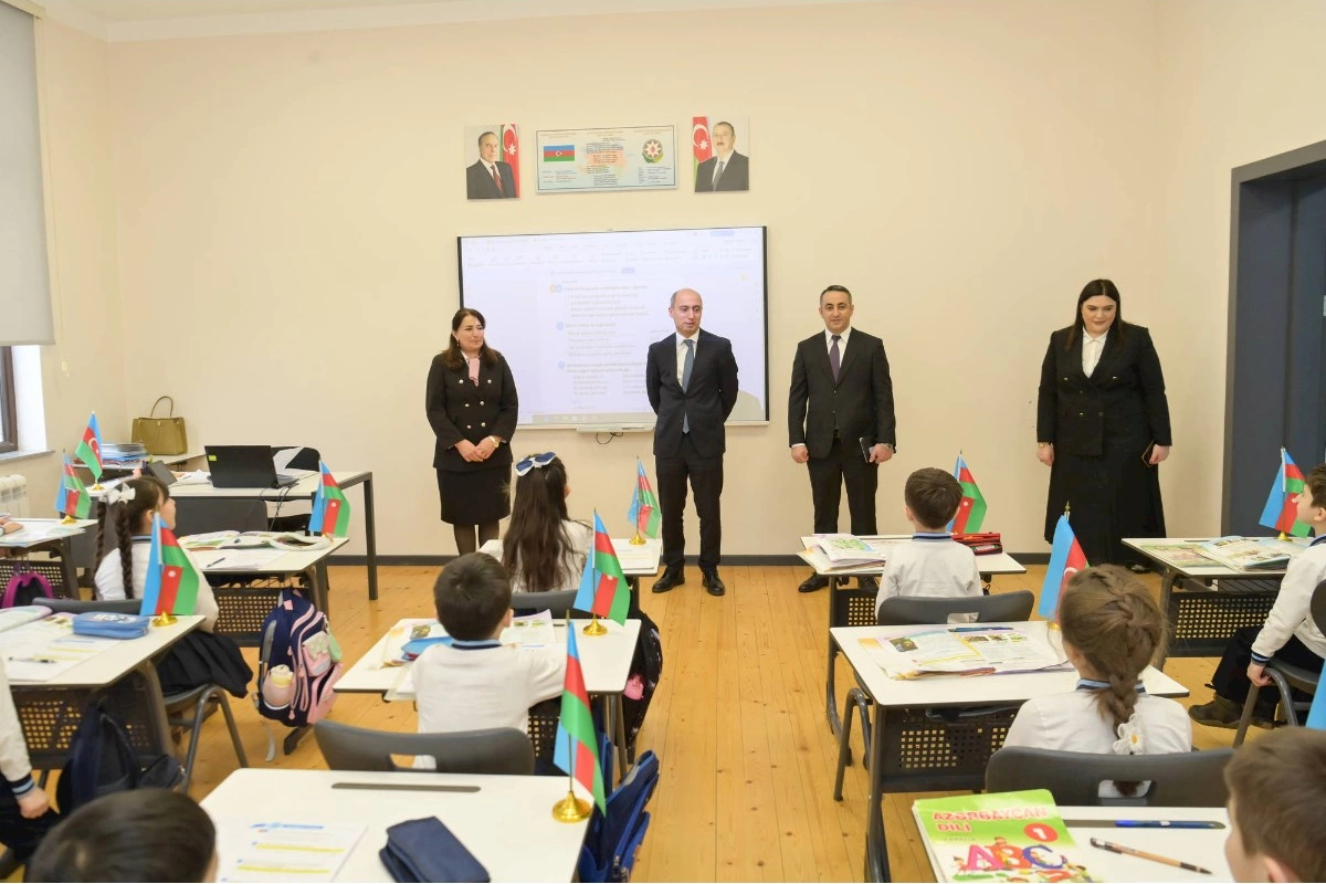 Elm və təhsil naziri Şuşada tədris prosesini izlədi — FOTOLAR
