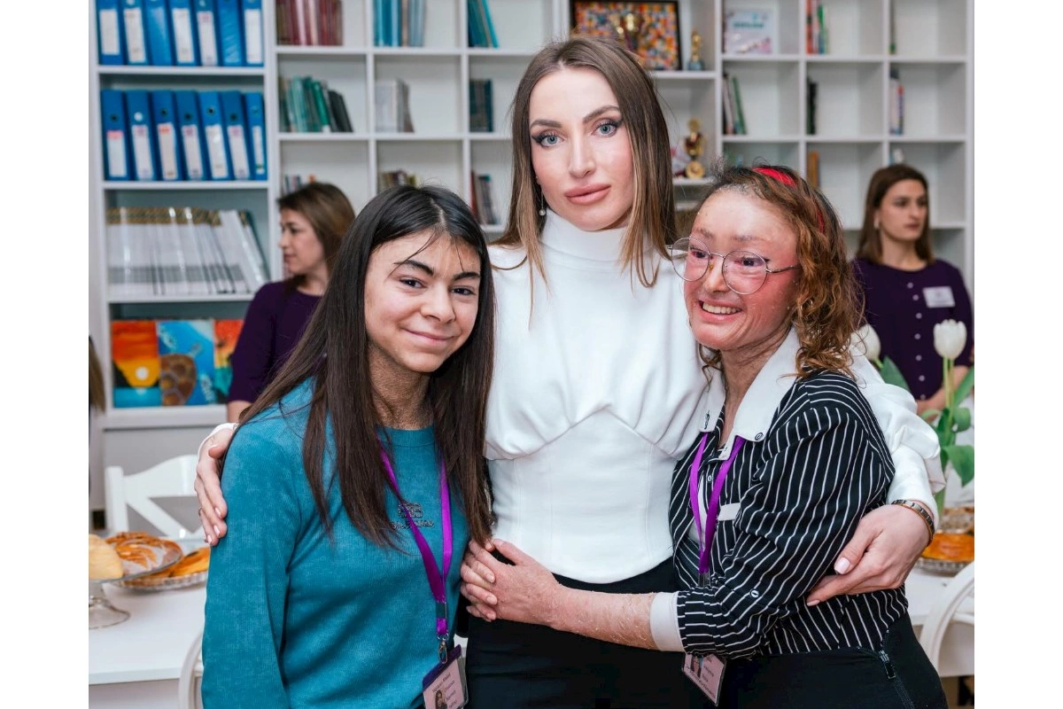 Alyona Əliyeva Yaşama Dəstək Mərkəzindən görüntülər paylaşıb — FOTOLAR