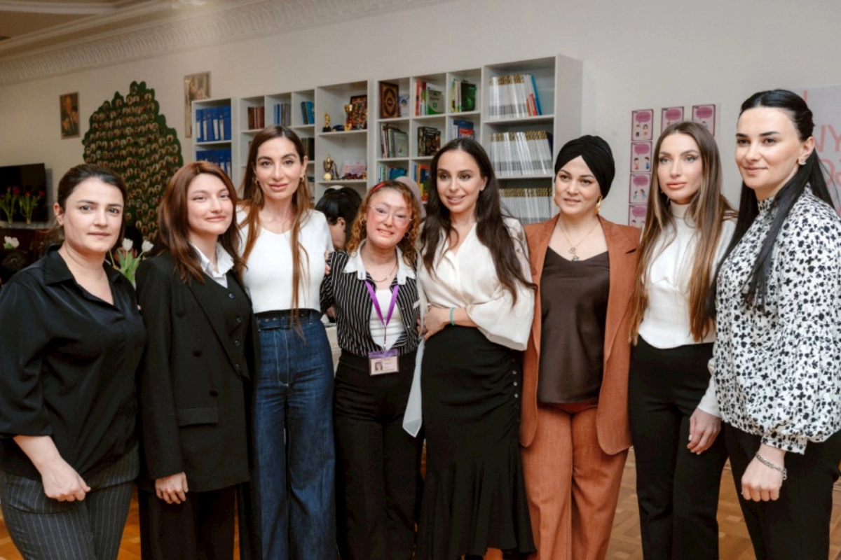 Leyla Əliyeva, Arzu Əliyeva və Alyona Əliyeva “Yaşama Dəstək” Mərkəzində olublar — FOTOLAR