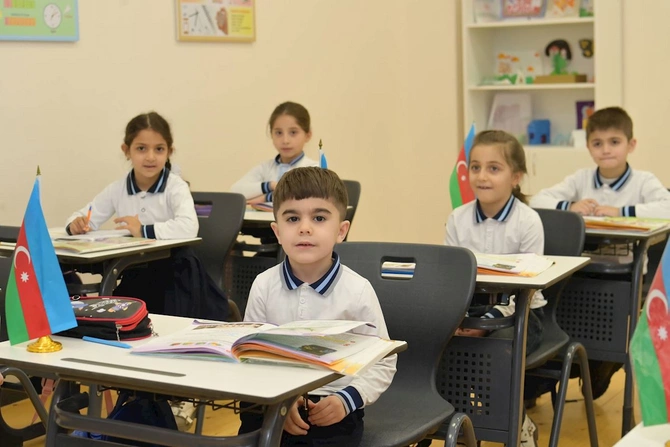 Elm və təhsil naziri Şuşada tədris prosesini izlədi — FOTOLAR