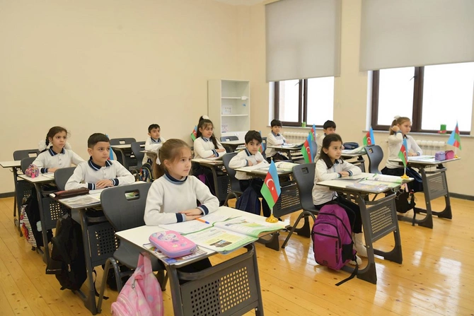 Elm və təhsil naziri Şuşada tədris prosesini izlədi — FOTOLAR