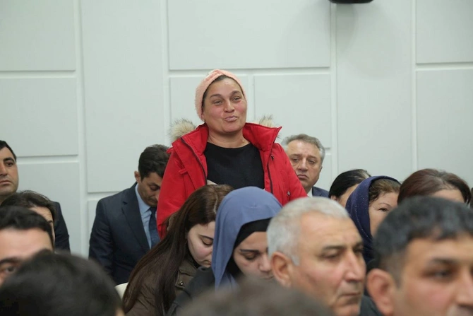 Sevindik Hətəmov Navahı qəsəbəsində səyyar qəbul-görüş keçirdi — FOTOLAR