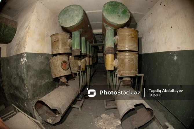 Bakıda 400 nəfərin sığına biləcəyi bunker — FOTOLAR