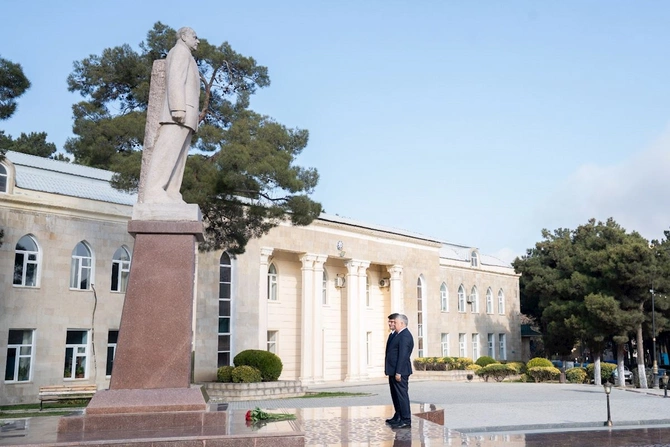Ekologiya və təbii sərvətlər naziri Şabranda vətəndaşları qəbul etdi — FOTOLAR