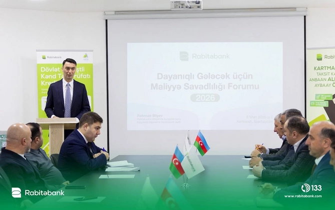 Rabitəbank Xankəndidə “Dayanıqlı Gələcək üçün Maliyyə Savadlılığı Forumu” təşkil edib — FOTOLAR