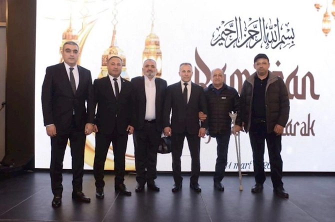 Şəhid ailələri və qazilərə ehtiram: Ramazan münasibətilə iftar süfrəsi təşkil olundu — FOTOLAR