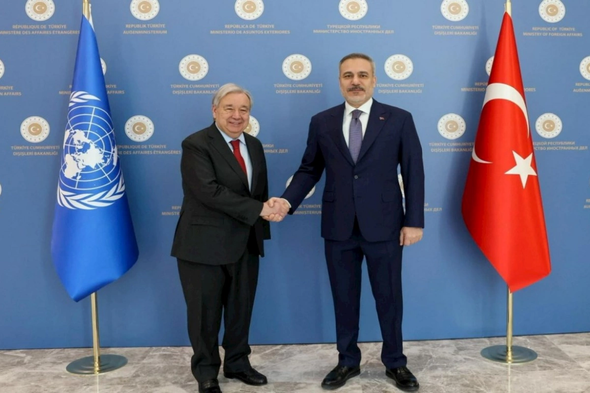 BMT Baş katibi Türkiyədə səfərdədir