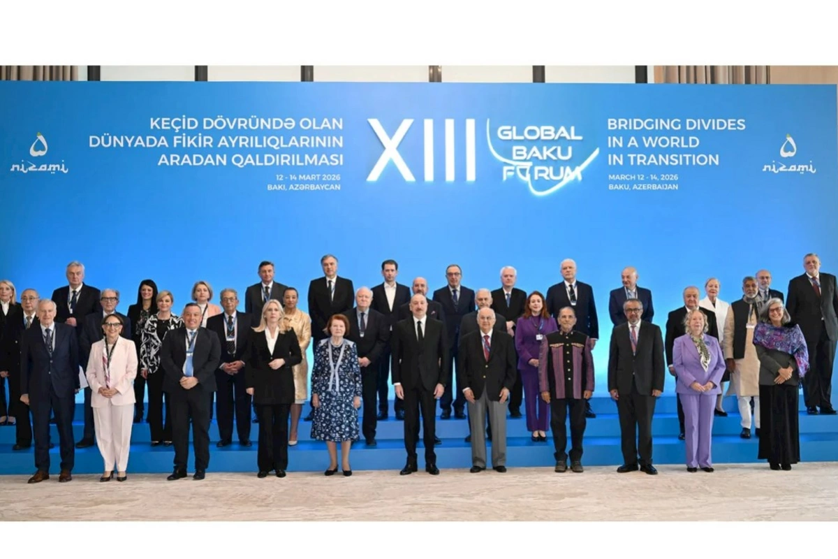 Prezident İlham Əliyev XIII Qlobal Bakı Forumunun açılış mərasimində çıxış etdi — FOTOLAR (YENİLƏNİB)