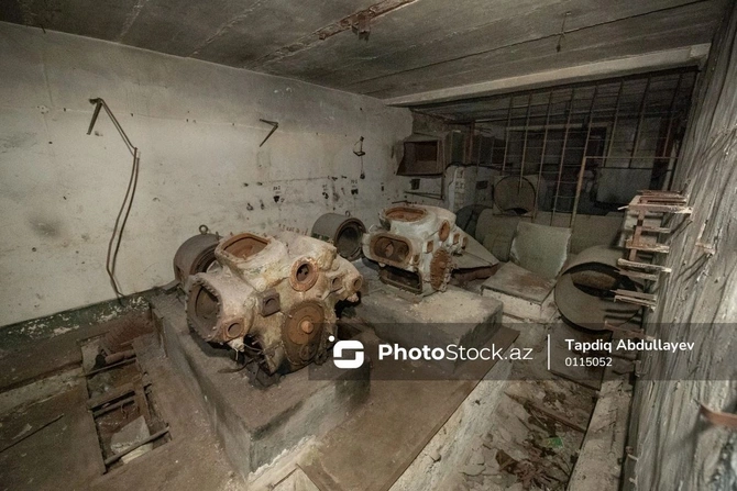 Bakıda 400 nəfərin sığına biləcəyi bunker — FOTOLAR