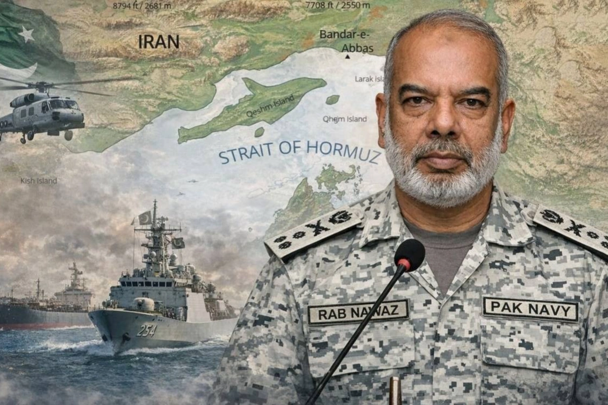 Pakistan Hörmüz boğazında bunu edən ilk ölkə oldu