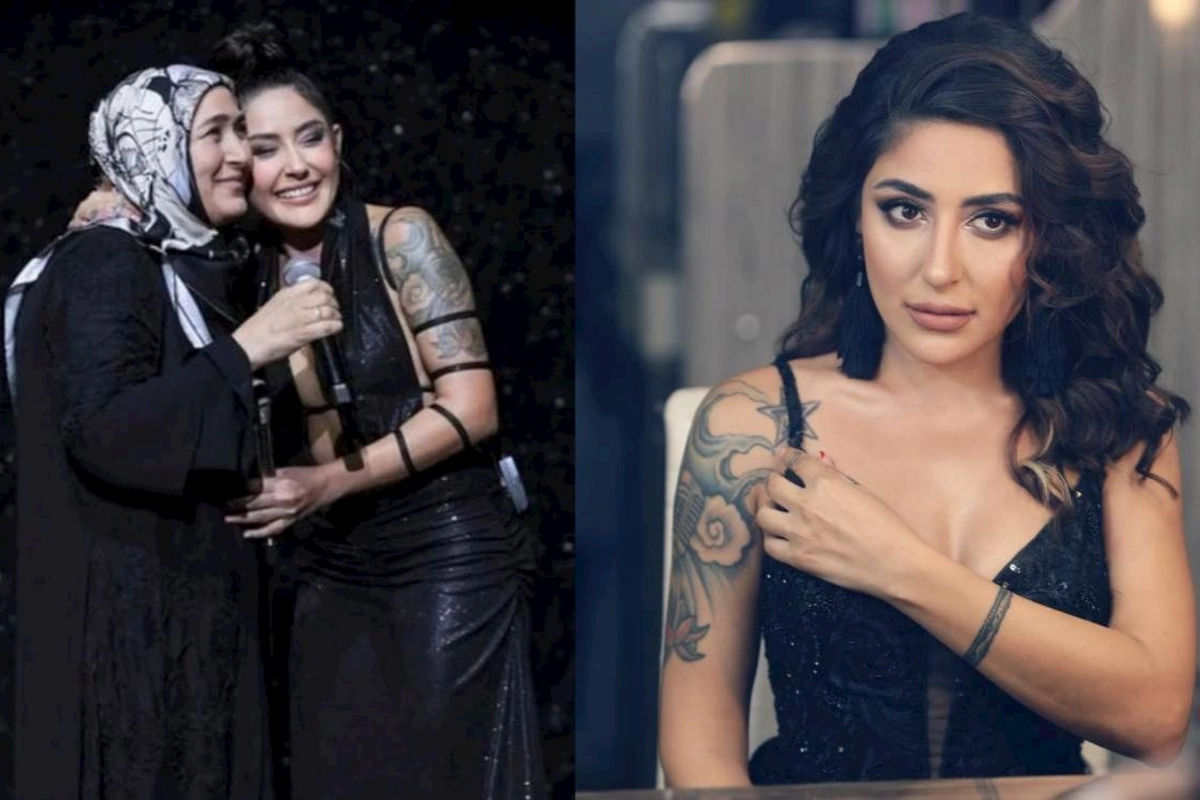 Anası hicablıdır, özü isə açıq-saçıq geyinən müğənni — FOTOLAR