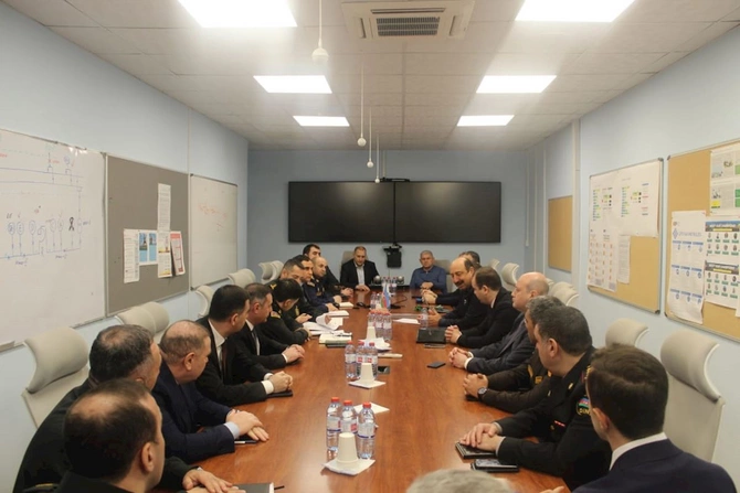 Strateji Obyektlərin Mühafizəsi Dövlət Agentliyində Komanda-Qərargah təlimi keçirildi — FOTOLAR Strateji Obyektlərin Mühafizəsi Dövlət Agentliyində Komanda-Qərargah təlimi keçirildi — FOTOLAR
