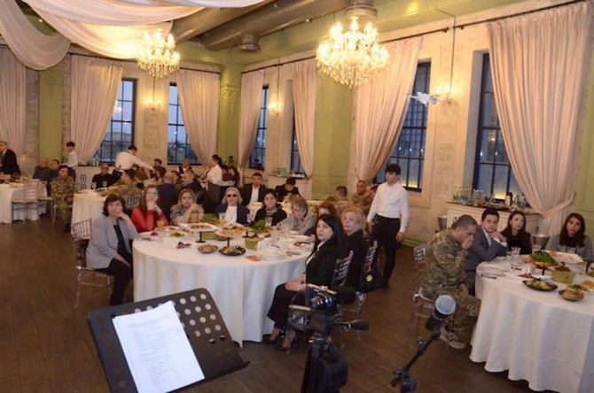 Şəhid ailələri və qazilərə ehtiram: Ramazan münasibətilə iftar süfrəsi təşkil olundu — FOTOLAR