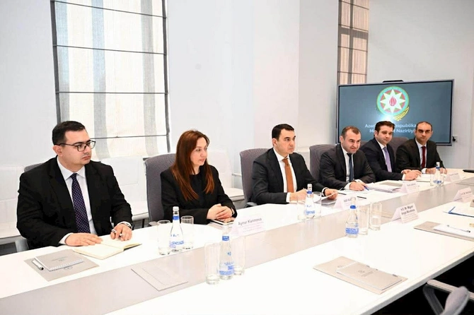 Mədəniyyət Nazirliyində BMT-nin Sivilizasiyalar Alyansının rəhbərliyi ilə görüş keçirildi — FOTOLAR