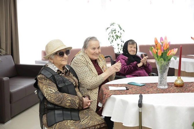 Ahıl şəxslər üçün sosial xidmət müəssisəsində bayram tədbiri təşkil olunub — FOTOLAR