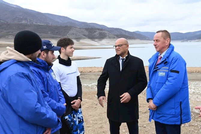 Beynəlxalq kanoe federasiyalarının prezidentləri Sərsəng su anbarında — FOTOLAR Beynəlxalq kanoe federasiyalarının prezidentləri Sərsəng su anbarında — FOTOLAR
