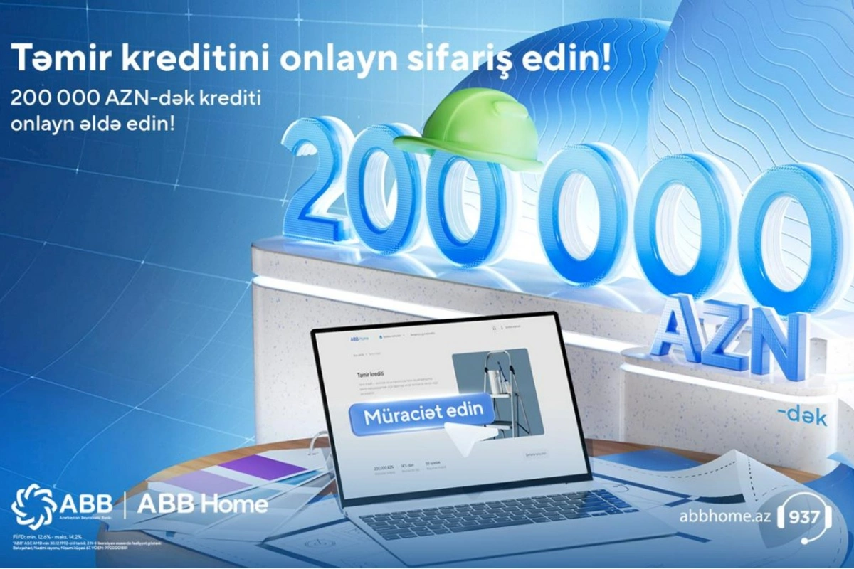 ABB-dən 200 000 manata qədər təmir krediti