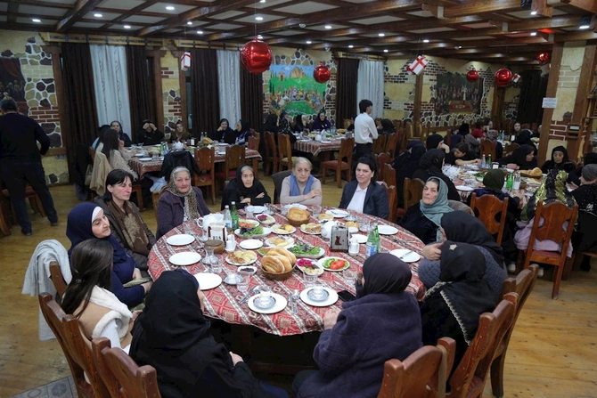 Hacıqabulda iftar süfrəsi təşkil olundu — FOTOLAR