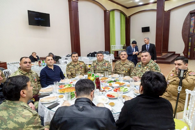 Salyanda iftar süfrəsi təşkil olundu — FOTOLAR