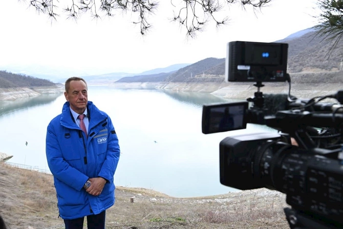Beynəlxalq kanoe federasiyalarının prezidentləri Sərsəng su anbarında — FOTOLAR Beynəlxalq kanoe federasiyalarının prezidentləri Sərsəng su anbarında — FOTOLAR