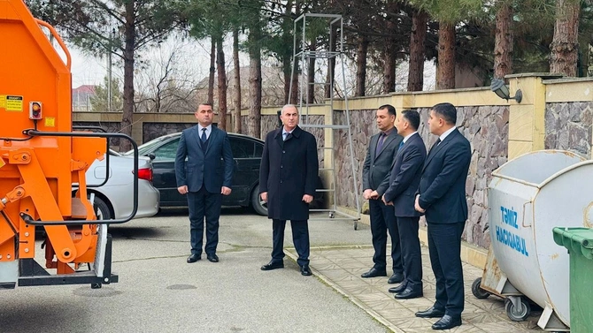 Hacıqabulda Kommunal Təsərrüfatı İdarəsinin maddi-texniki bazası gücləndirilir — FOTOLAR