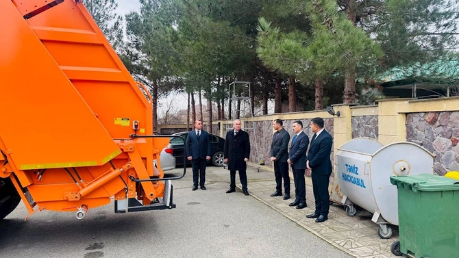 Hacıqabulda Kommunal Təsərrüfatı İdarəsinin maddi-texniki bazası gücləndirilir — FOTOLAR