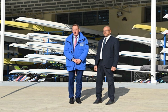 Beynəlxalq kanoe federasiyalarının prezidentləri Sərsəng su anbarında — FOTOLAR Beynəlxalq kanoe federasiyalarının prezidentləri Sərsəng su anbarında — FOTOLAR