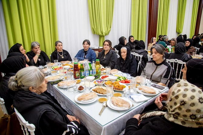 Salyanda iftar süfrəsi təşkil olundu — FOTOLAR