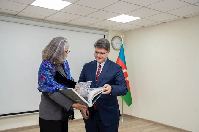 Rəşad İsmayılov BMT Baş katibinin müavini ilə görüşdü — FOTOLAR