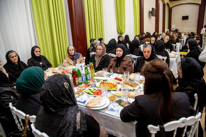 Salyanda iftar süfrəsi təşkil olundu — FOTOLAR