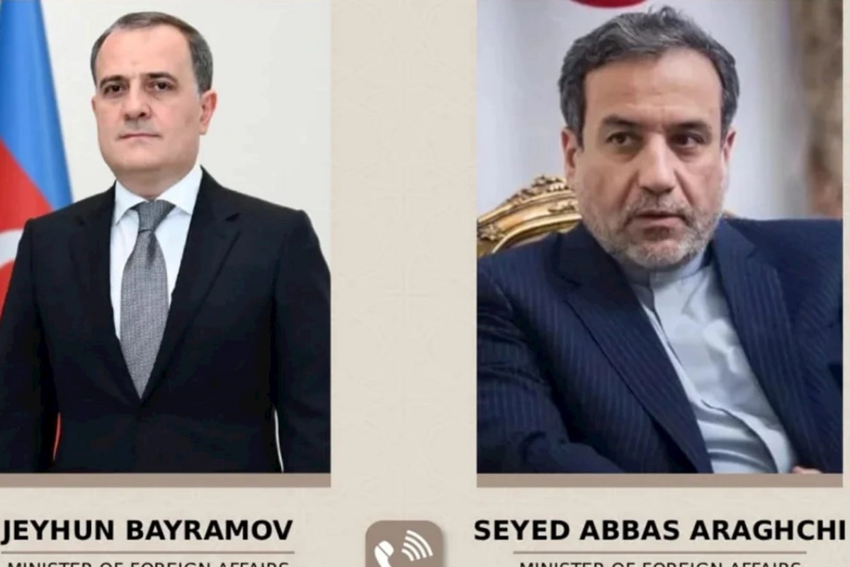 Ceyhun Bayramovla Abbas Əraqçi arasında telefon danışığı olub