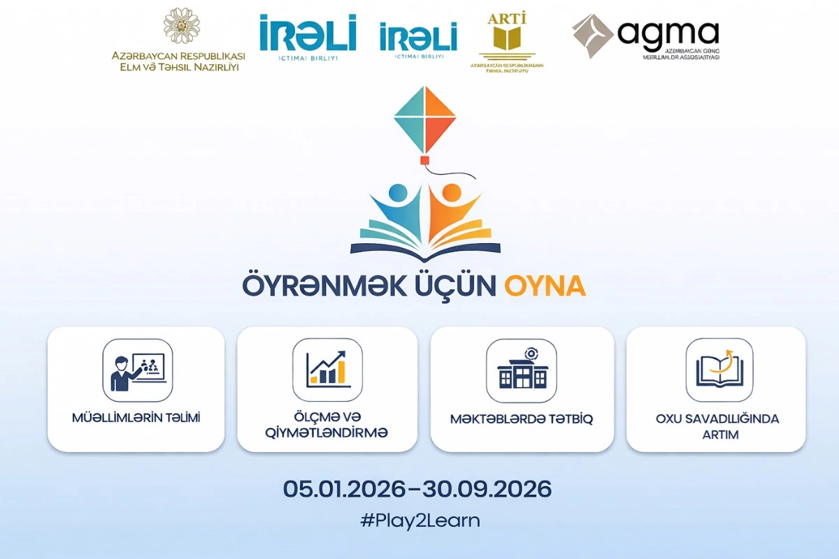 Azərbaycanda şagirdlər üçün oyun əsaslı öyrənməyə start verilir