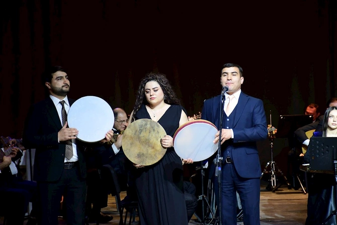 Qastrol proqramı çərçivəsində Ağdam Muğam Mərkəzində konsert keçirilib — FOTOLAR